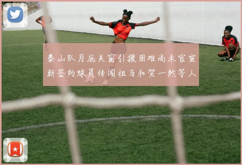 泰山队月底关窗引援困难尚未官宣新签约球员传闻祖马和贺一然等人